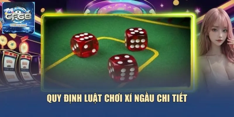 Quy định luật chơi xí ngầu chi tiết