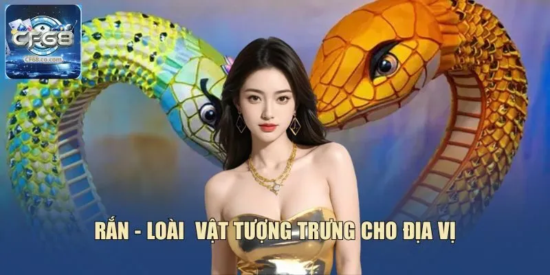 Rắn - Loài vật tượng trưng cho địa vị
