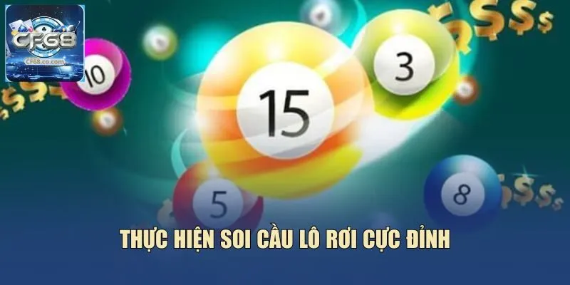 Thực hiện soi cầu lô rơi cực đỉnh